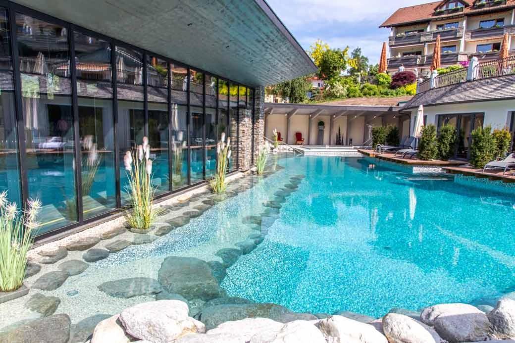 Hotel Heselbacher Hof ไบเออร์สบรอนน์ ภายนอก รูปภาพ