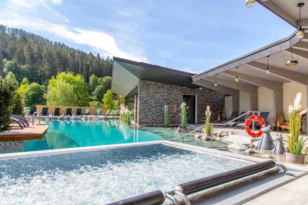 Hotel Heselbacher Hof ไบเออร์สบรอนน์ ภายนอก รูปภาพ