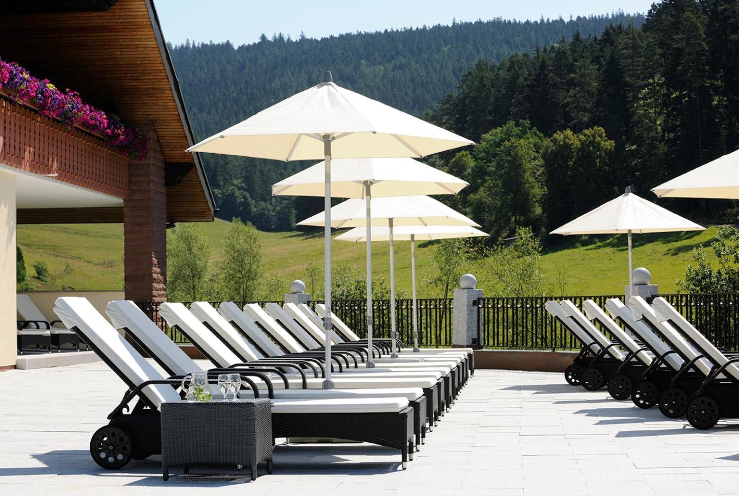 Hotel Heselbacher Hof ไบเออร์สบรอนน์ ภายนอก รูปภาพ